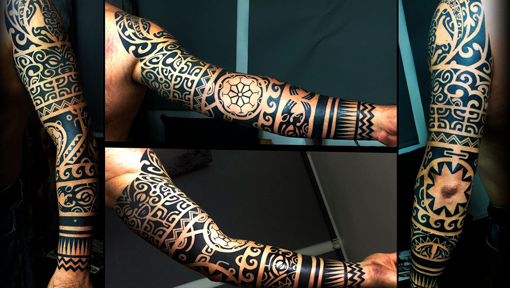 Экспрессия и традиции: почему полинезийская татуировка становится выбором для тех, кто ценит красочные узоры и глубокий смысл в каждом элементе.