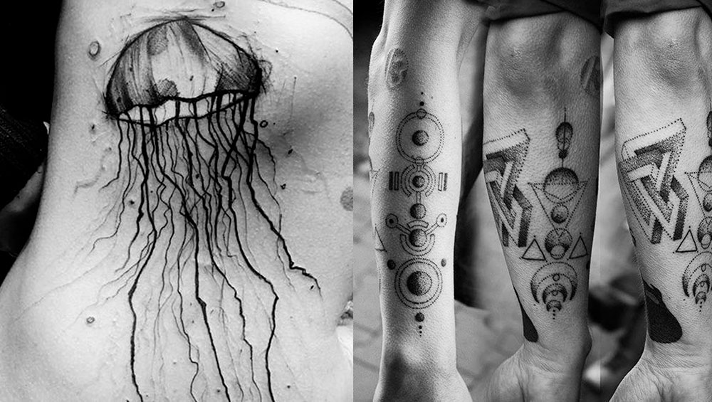 Искусство набросков: почему скетч стайл тату становится популярным выбором для тех, кто ценит оригинальные и необычные образы на своем теле.