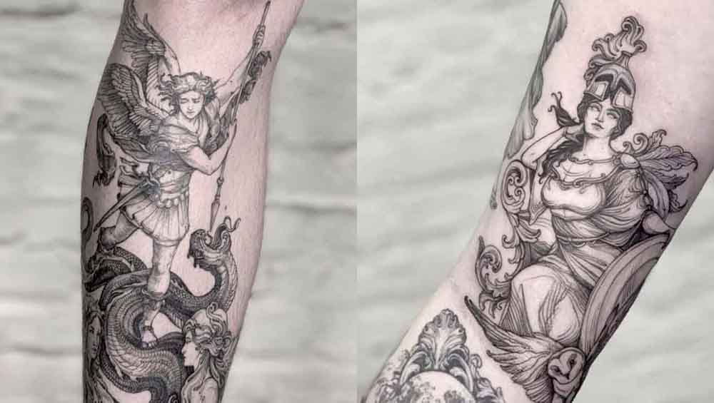 Гравюра и современность: Как сочетать традиции с современным тату-дизайном.