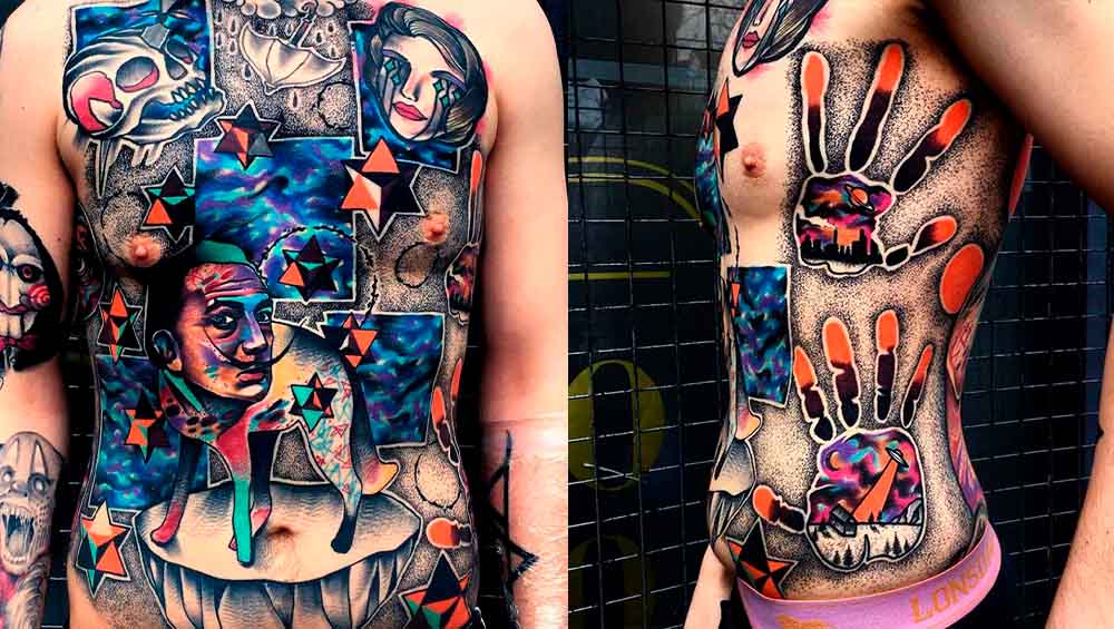 Татуировки, вдохновленные сюрреализмом: гипнотические изображения на теле.