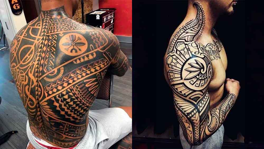 Трайбл-тату: форма, цвет и смысл в татуировочном искусстве.