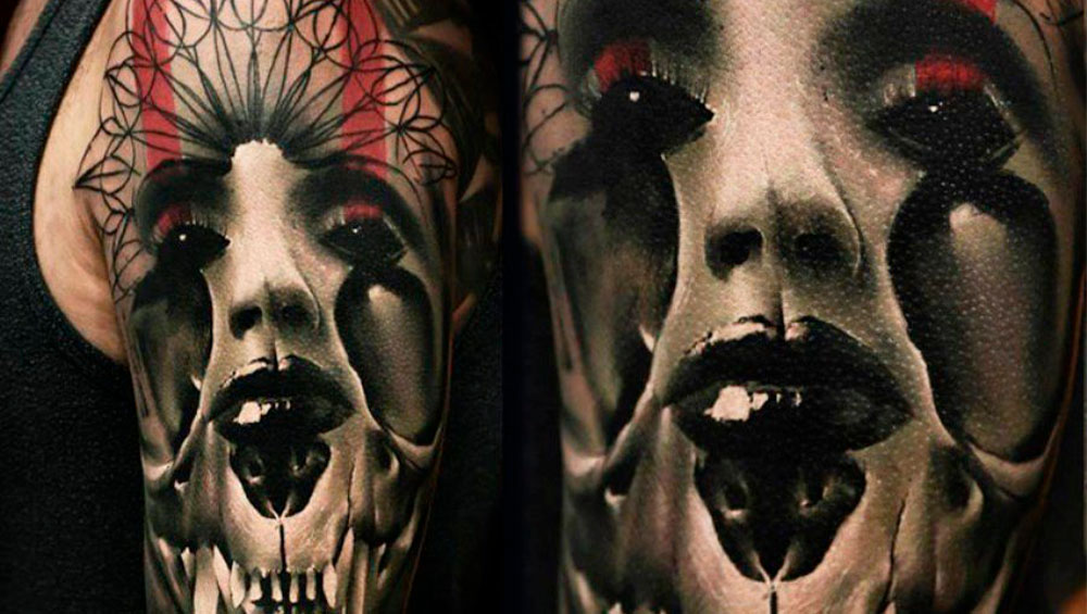 Примеры татуировок в стиле хоррор: Инспирация для ваших мрачных фантазий