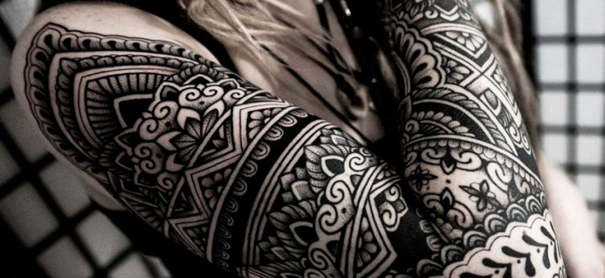 Окунитесь в мир утонченных деталей и красочных узоров с татуировкой в стиле орнаментал, где каждая линия создает изысканный и уникальный образ.